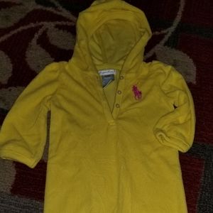 Ralph Lauren polo hooded romper